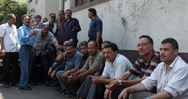 إضراب 12 عاملا عن الطعام فى شركة حلوان للأسمنت