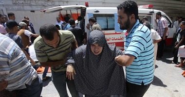 مقتل مسعف وامرأة فى قصف إسرائيلى على رفح