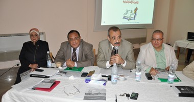 ورشة عمل لمناقشة مسودة اللخطة الاستراتيجية بجامعة حلوان