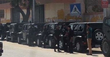 قوات الانتشار السريع تؤمن شارع الهرم من الإخوان