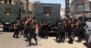 تفرق اشتباكات الإخوان وأهالى العمرانية عقب وصول قوات الأمن