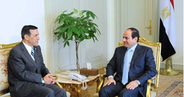الرئاسة: السيسى بحث العلاقات الثنائية مع عضو بمجلس النواب الأمريكى