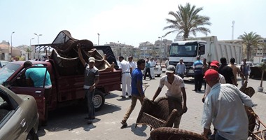 ضبط 8 بائعين متجولين أمام مدارس الإسكندرية