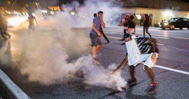 عودة الاحتجاجات إلى شوارع فيرجسون بولاية ميزورى الأمريكية
