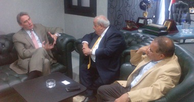نائب رئيس "الحركة الوطنية" يستقبل السفير الهولندى بالقاهرة