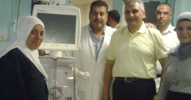رجل أعمال يتبرع بماكينة غسيل كلوى جديدة بمستشفى الإسماعيلية العام