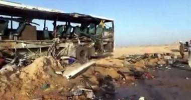 آثار مصرع وإصابة 74 شخصًا بحادث شرم الشيخ