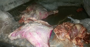 ضبط 1043 كيلو من اللحوم غير صالحة للاستهلاك الآدمى بأسيوط
