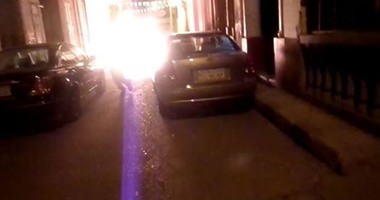 مجهولون يحرقون سيارة ضابط شرطة بأسيوط.. وصفحات الإخوان تنشر صورتها