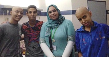 مبادرة "الدنيا بخير" تختم سلسة زياراتها لمصابى غزة بمعهد ناصر