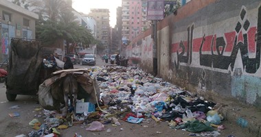 شكوى من انتشار القمامة فى سيدى بشر بالإسكندرية