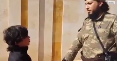 بالفيديو.. طفل يُبايع تنظيم داعش الإرهابى على الموت 