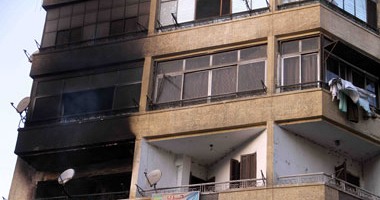 السيطرة على حريق بشقة سكنية فى شقة بمنطقة باب الشعرية