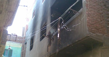 السيطرة على حريق داخل منزل فى أوسيم دون إصابات 