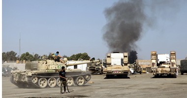 مقتل جنديين فى الجيش الليبى وإصابة آخر جراء اشتباكات بنغازى