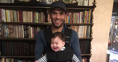 عماد متعب ينشر صورة جديدة تجمعه بطفلته سيلين عبر "فيس بوك"