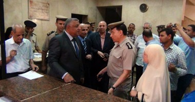 مساعد وزير الداخلية لوسط الدلتا يتفقد إدارتى قوات الأمن والمرور بطنطا