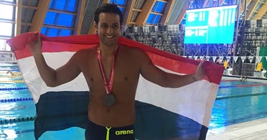 السباح مصطفى عاطف يحقق "ذهبية" بطولة العالم للأساتذة