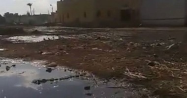 صحافة المواطن.. المياه الجوفية تهدد منازل قرية فى بنى سويف بالانهيار