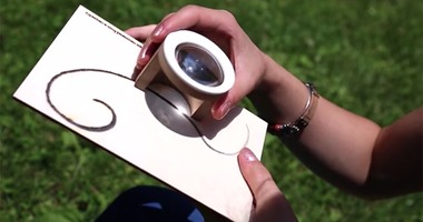 هتحب الخروج فى الحر.. أداة جديدة تجعلك ترسم بأشعة الشمس فى دقائق معدودة