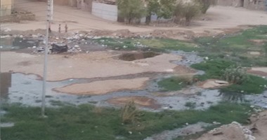 صحافة المواطن:مياه الصرف الصحى تغرق منازل منطقة كيما فى أسوان