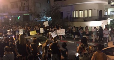 مظاهرات فى إسرائيل ضد استغلال النساء للعمل فى "الدعارة"