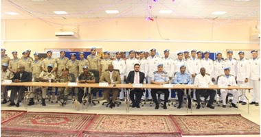 بالصور.. تكريم مراقبى قوات حفظ السلام من الشرطة المصرية بإقليم دارفور
