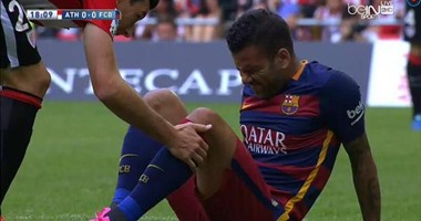 ضربة موجعة لبرشلونة بعد تأكد غياب ألفيس شهرا للإصابة