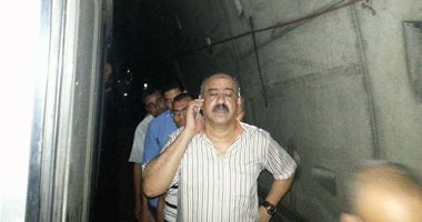 تحويل قطارات خط المترو الثانى من الشهداء بسبب تعطل قطار جامعة القاهرة