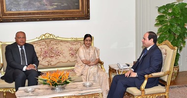 الرئيس يرحب بدعوة وزيرة الخارجية الهندية لحضور منتدى "الهند -إفريقيا"