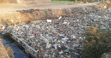 صحافة المواطن..قارئ يشارك بصور للقمامة ومياه الصرف بـ"نوب طحا" بشبين القناطر