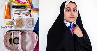 لأن العلاقة بين البنات والمكياج فى إيران معقدة.. "منى" وثقتها بسلسلة مصورة