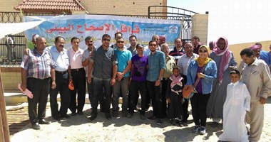 جامعة قناة السويس تنظم قافلة توعية بيئية وصحية  فى وسط سيناء