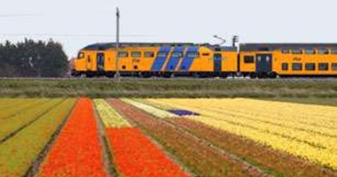 هولندا تطلق أول قطار فى العالم بطاقة الرياح عام 2018