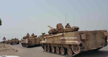 صور للأسلحة الثقيلة التى قدمتها قوات التحالف العربى للجيش اليمنى