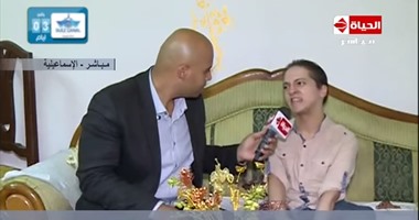 معاق بالإسماعيلية: أتمنى حضور افتتاح قناة السويس وليا الفخر أن السيسى يبقى أبويا