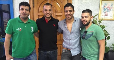 إبراهيم عبد الخالق يستقبل خالد قمر فى سموحة