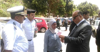 نائب مدير أمن القاهرة يتفقد الخدمات الأمنية بـ "التحرير"