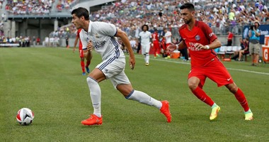 موراتا يسجل هدف ريال مدريد الأول فى شباك سيلتا فيجو بالليجا