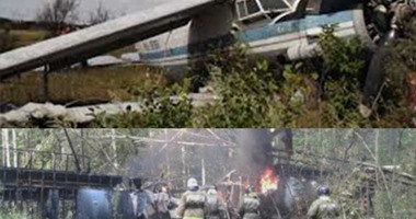  إصابة 23 شخصا فى حادث سقوط الطائرة الروسية العسكرية بسيبيريا