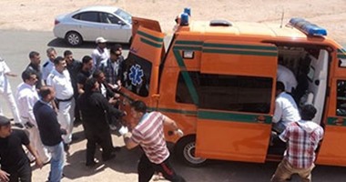 إصابة 17 شخصا فى حادث تصادم "مقطورة ومينى باص" بصحراوى الإسكندرية