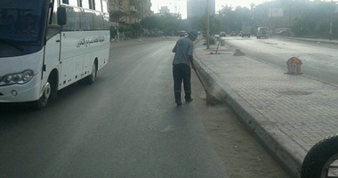 محافظة الإسكندرية تنتهى من تجميل وزيادة المساحة الخضراء بكورنيش المحمودية