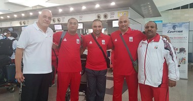 الفوج الرابع للبعثة المصرية يتوجه إلى البرازيل استعدادا لأولمبياد "ريو"