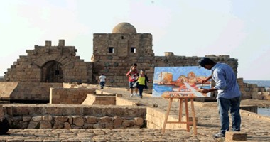 لوحات فنانين مصريين تبرز جمال "لبنان فى عيون مصرية"