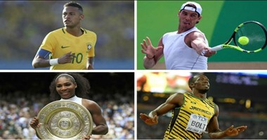 أولمبياد 2016.. أشهر 10 نجوم يظهرون فى ريو دى جانيرو
