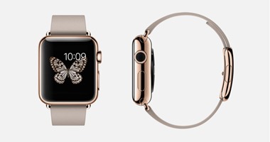"آبل" تطلق النسخة الذهبية من ساعتها iwatch بـ1200 دولار