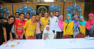 بالصور.. فريق مبادرون يقيم حفلا لتكريم حفظة القرآن الكريم