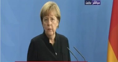 المستشارة الألمانية ترسل برقية عزاء لرئيس فرنسا فى ضحايا"شارلى إيبدو"