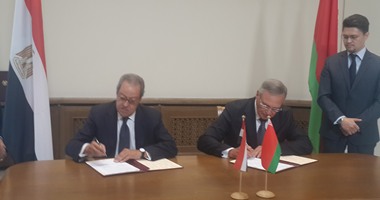 بروتوكول تعاون بين مصر وبيلاروسيا لتصنيع عربات المترو والتعاون فى كافة المجالات