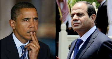 أوباما يشيد بجهود مصر فى مكافحة الإرهاب خلال اتصال هاتفى بـ"السيسى"